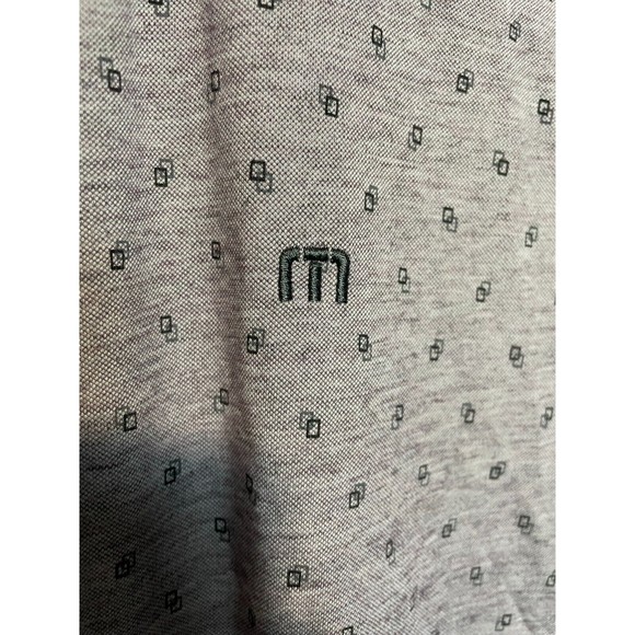 Travis Mathew Polo Shirt Mens Small Purple Golf Golfer Lightweight Stretch Logo - Picture 3 of 10